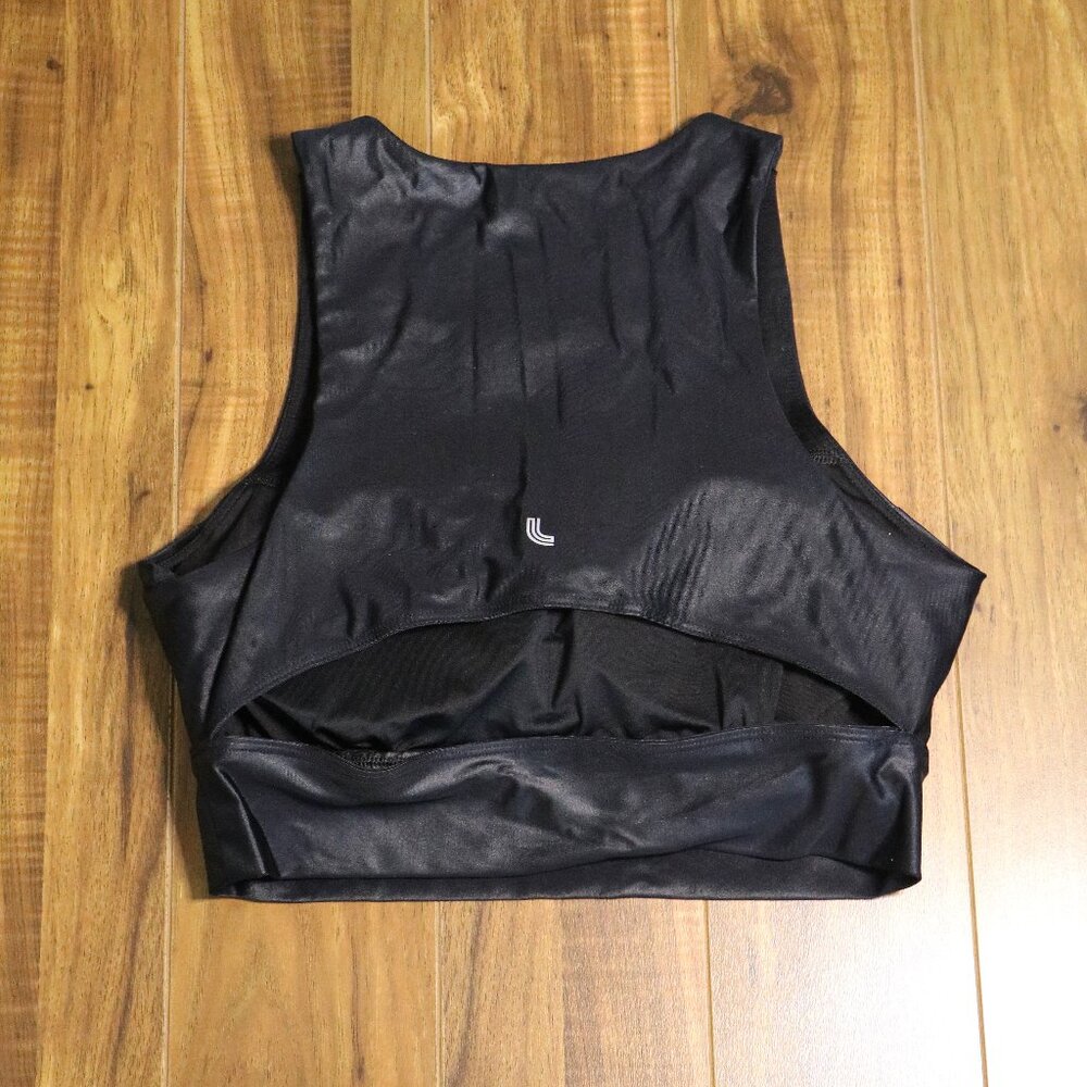 Lole Mile End Crop Top/ Sports Bra Black; Size XS